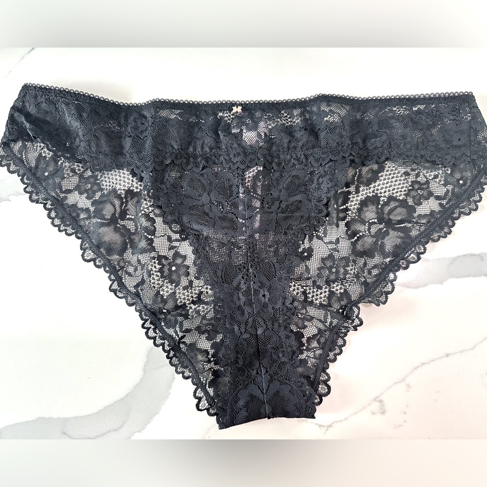 Savage X Fenty 🖤 black lace size XL Beautiful! 🖤